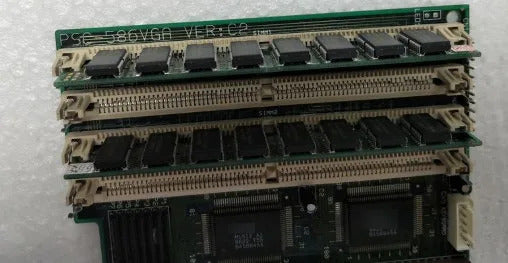 PSC-586VGA VER:C2 100% OK Original IPC Board Full-size CPU Card ISA Industrial Mainboard PICMG 1.0 with CPU RAM