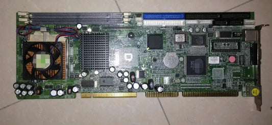 PEAK650 Rev:D 100% OK Original Embedded IPC Board Full-size CPU Card ISA Industrial Mainboard PICMG 1.0 with CPU RAM 1*LAN
