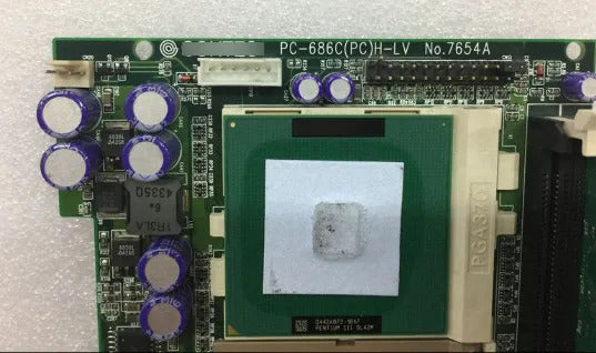 PC-686C(PC)H-LV NO.7654A 100% OK Original IPC Board Full-size CPU Card ISA Industrial Mainboard PICMG 1.0 with CPU RAM 1-LAN