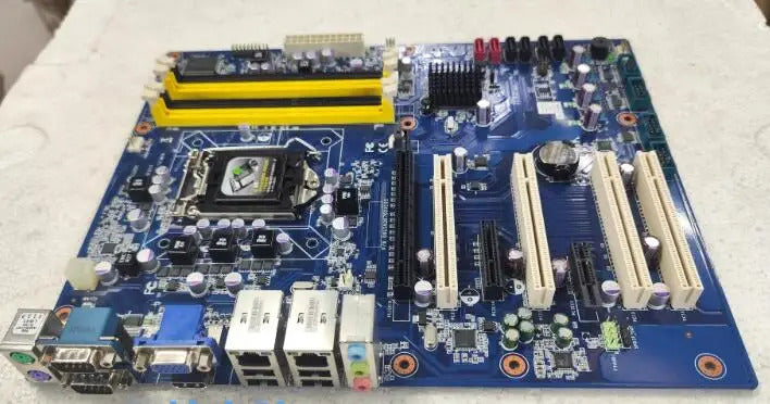 EAX-Q67 100% OK Original IPC Mainboard ATX Industrial Motherboard 4*PCI 2*LAN 6*COM LGA1155 CPU EAX-Q67-A3R with CPU