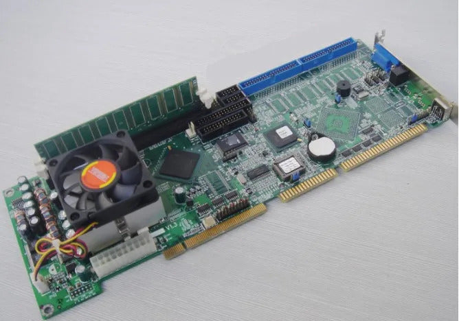 ROCKY-3782EV V1.3 100% OK Original IPC Board Full-size CPU Card ISA Industrial Mainboard PICMG 1.0  with CPU RAM No-LAN