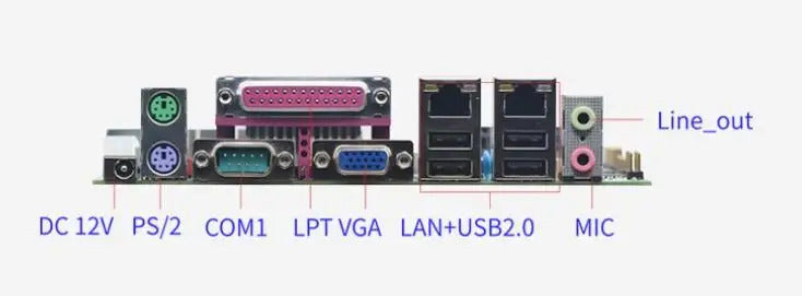 J1900 J1800 Motherboard Mini-ITX SBC IPC Mainboard industrial Fanless Board Mini ITX with ATOM Quad Core DC-12V COM LAN LVDS VGA