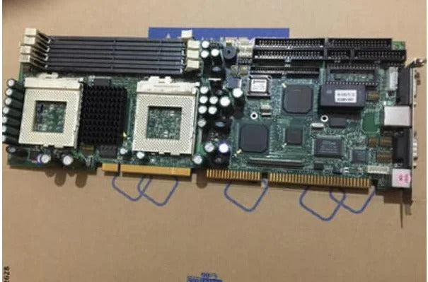PEAK6320A 100% OK Original Embedded IPC Board Full-size CPU Card ISA Industrial Mainboard PICMG 1.0 with CPU RAM 1*LAN