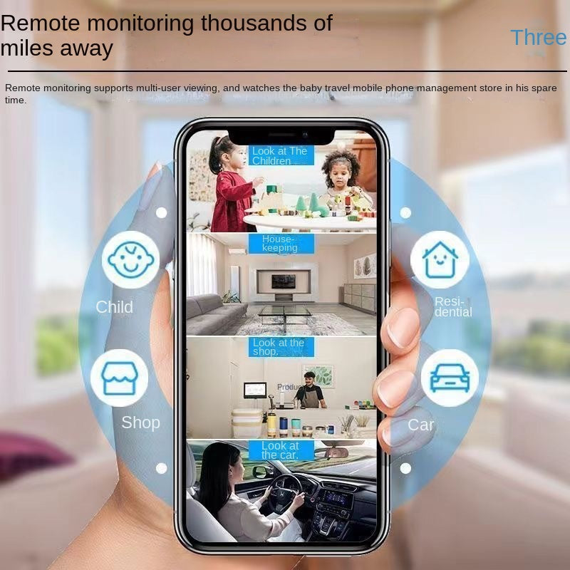 Remote Wireless WiFi Surveillance Camera HD Night Vision Security Company Home Recorder