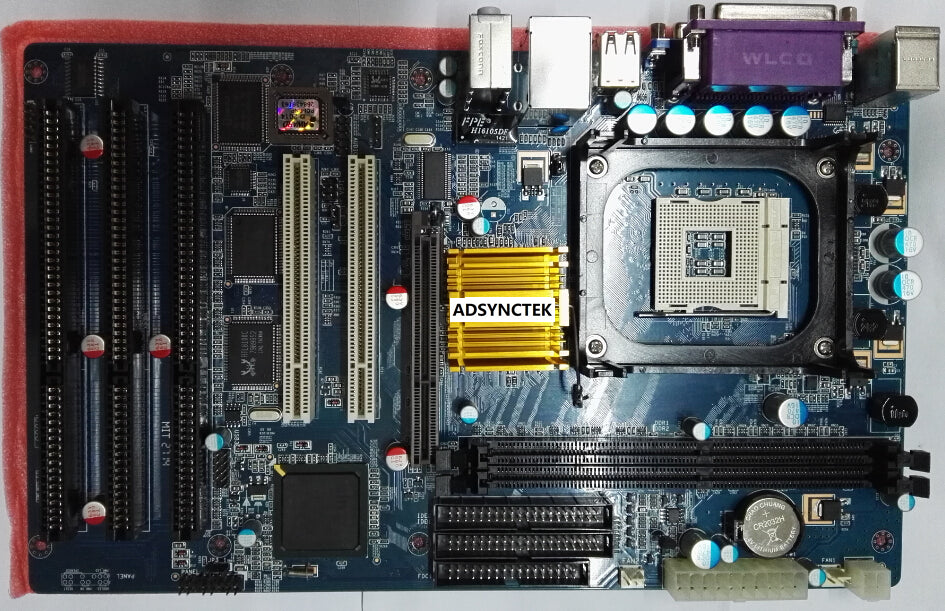 845 New Original 845GV 845GL ISA Mainboard PGA478 Motherboard 2PCI VGA LPT 3ISA Slot milling machine Industrial Motherboard