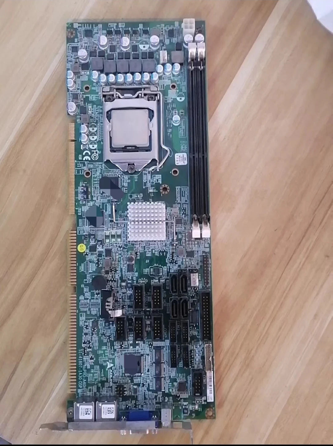 NuPRO-A40H 100% OK IPC Board  Full-size CPU Card ISA PCI Industrial Embedded Mainboard PICMG 1.0 With CPU RAM No-FAN