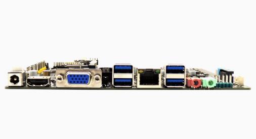 Ultra 5 125H Ultra 7 155H Mini-ITX Motherboard Intel CPU IPC SBC Embedded Ultra-thin Mainboard with 2COM LAN DDR5 4USB LVDS