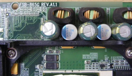 FSB-865G REV.A1.1 100% OK IPC Board Full-size CPU Card ISA PCI Industrial Embedded Mainboard PICMG1.0  With CPU RAM  No Fan