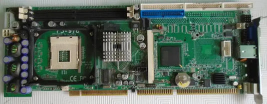 FS-978 100% OK Original IPC Board Full-size CPU Card ISA Industrial Mainboard PICMG 1.0 with CPU RAM 1*LAN