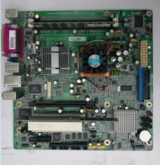 G5G330-P 100% OK Original Embedded IPC Mainboard 855 ATX Industrial Motherboard 2*PCI 4*COM 2*LAN with RAM CPU