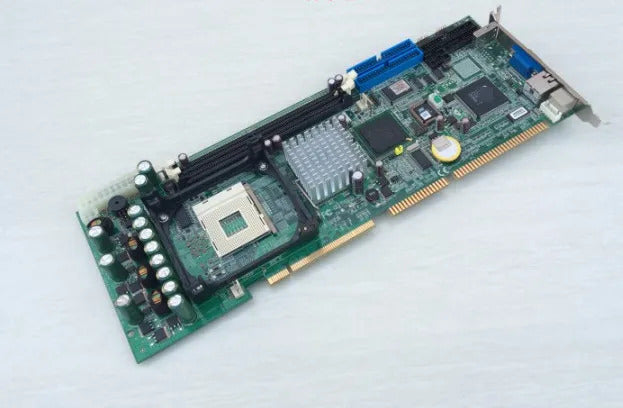 FSB-860B 100% OK IPC Board Full-size CPU Card ISA PCI Industrial Embedded Mainboard PICMG1.0  With CPU RAM 1*LAN No Fan