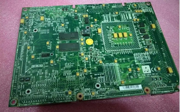 PCM-5862 Rev.A1 100% OK Original Motherboard Fanless PCM-5862E Industrial Mainboard PC/104 SBC PCI Slot PC104 with CPU RAM