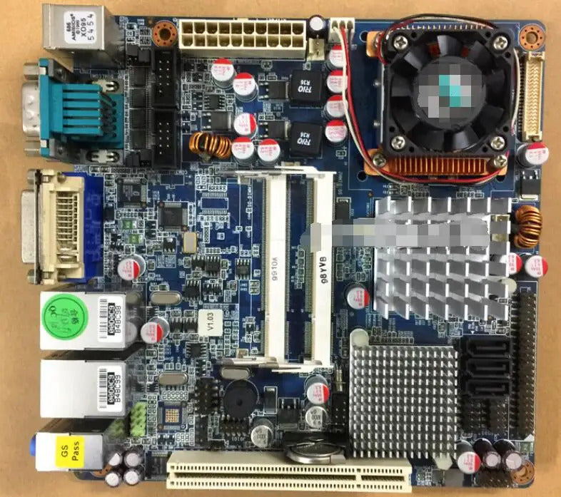 AIMB-256 100%OK Original IPC Embedded mITX Mainboard AIMB-256G2 Mini-ITX Industrial Motherboard with Memory CPU 4*COM