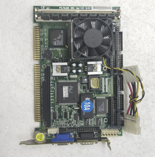 P5/6X86 SBC Ver:G4 100% OK Original IPC Board ISA Slot Industrial motherboard Half-Size CPU Card PICMG1.0 With VGA CPU RAM