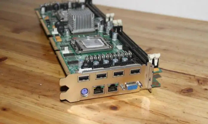 PEAK8920VL2 REV: C 100% OK Original Full-size CPU card C IPC board PICMG1.3 SBC with CPU RAM Onboard VGA 2LAN