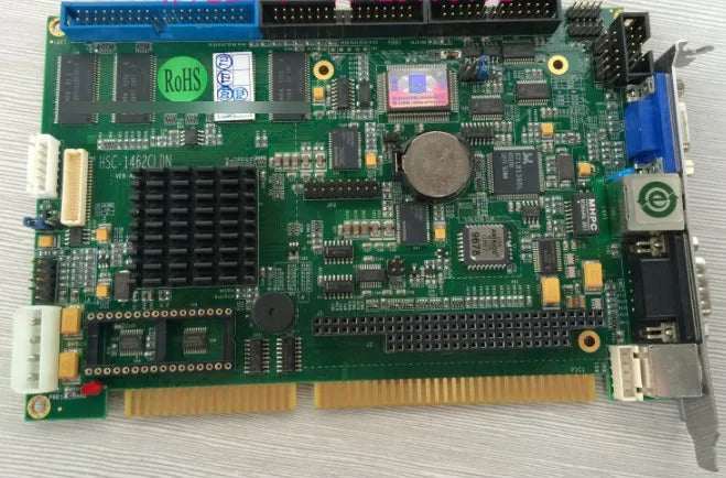 HSC-1462CLDN 100% OK Original IPC Board ISA Slot Industrial motherboard Half-Size CPU Card PICMG10 Onboard CPU PC104 with RAM