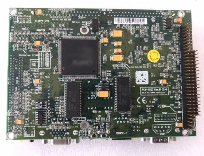 PCM-4823 100% OK Original Rev.B1 3.5" Motherboard Embedded Industrial Mainboard PC/104 ISA with CPU RAM