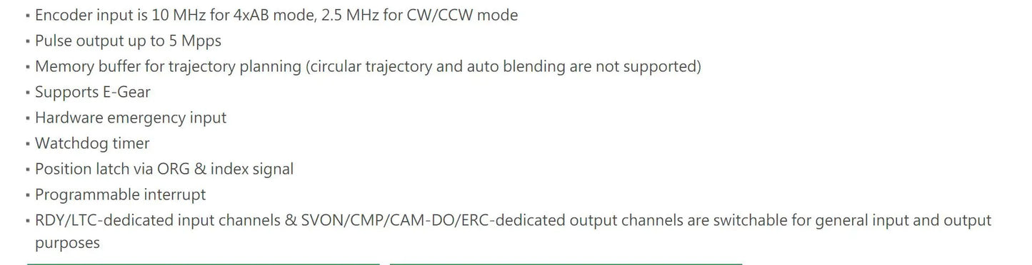 PCI-1245E  Economic DSP-based 4-axis Stepping and Servo Motor Control Universal PCI Card