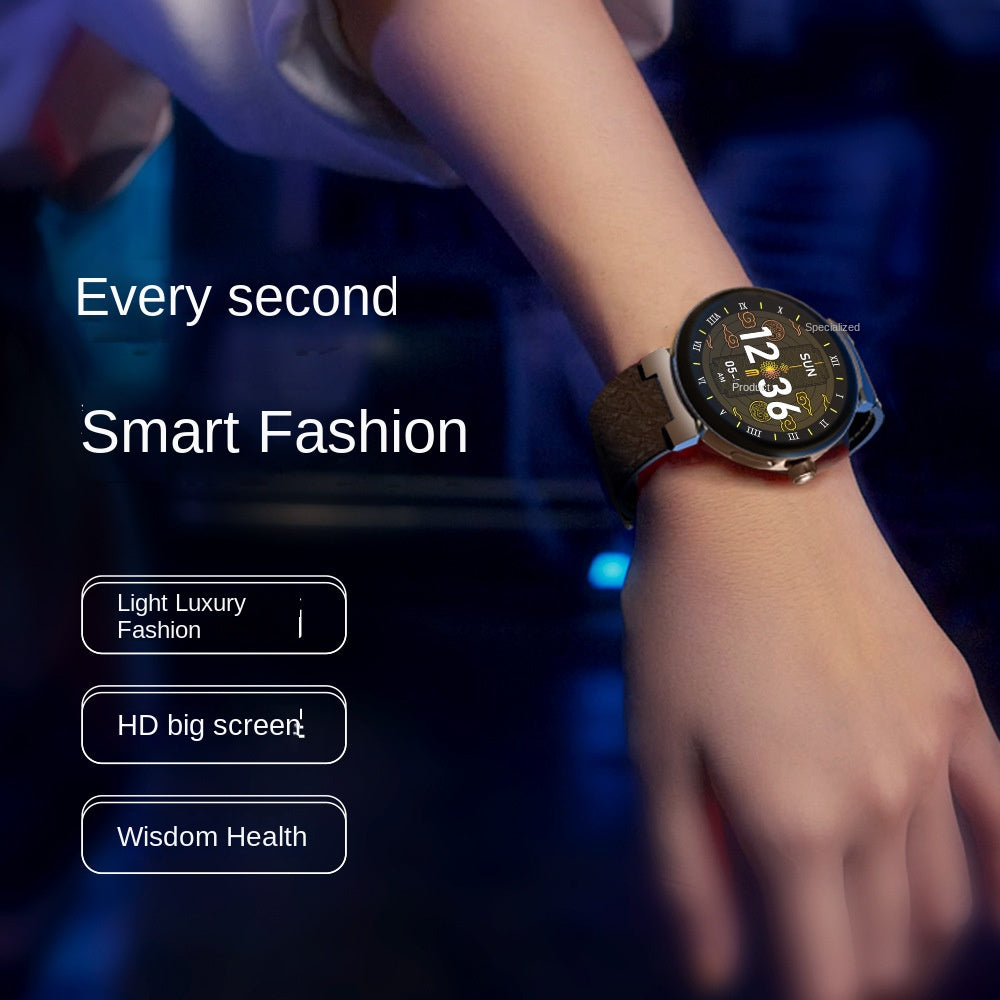 Smartwatch Dial to Answer Calls Calorie Tracking Heart Rate Blood Oxygen Monitoring Bluetooth Smart Watch V2