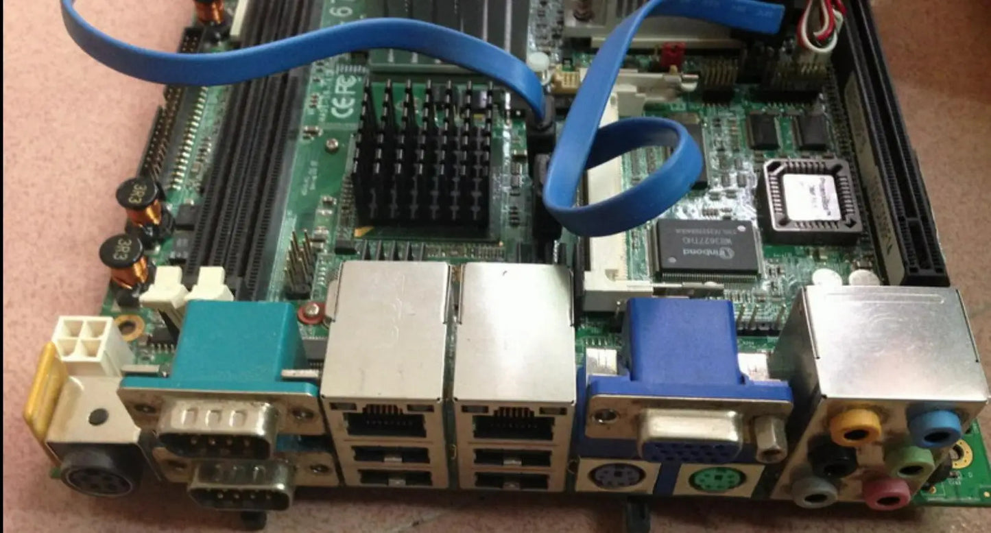 LV-673 100% OK Original Brand IPC Embedded Mainboard Industrial Motherboard Mini-ITX with CPU RAM