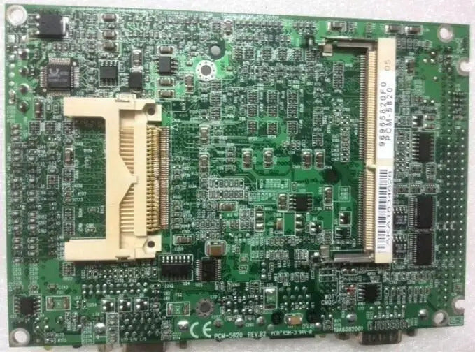 PCM-5820 REV.B2 100% OK Original 3.5 Motherboard PCM 5820 IPC Industrial Mainboard PC/104 ISA SBC Fanless NS Geode with CPU RAM