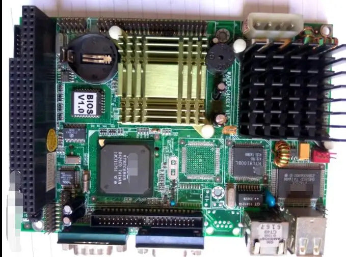 wafer-c400ev 100% OK Original 3.5" Motherboard Embedded PC104 Industrial Motherboard PC/104 ISA WAFER-C400EV V1.0