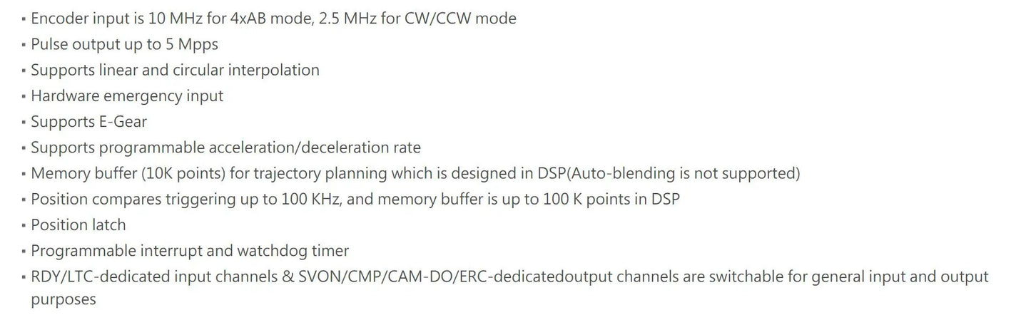 PCI-1245V Value DSP-Based 4-Axis Stepping and Servo Motor Control Universal PCI Card