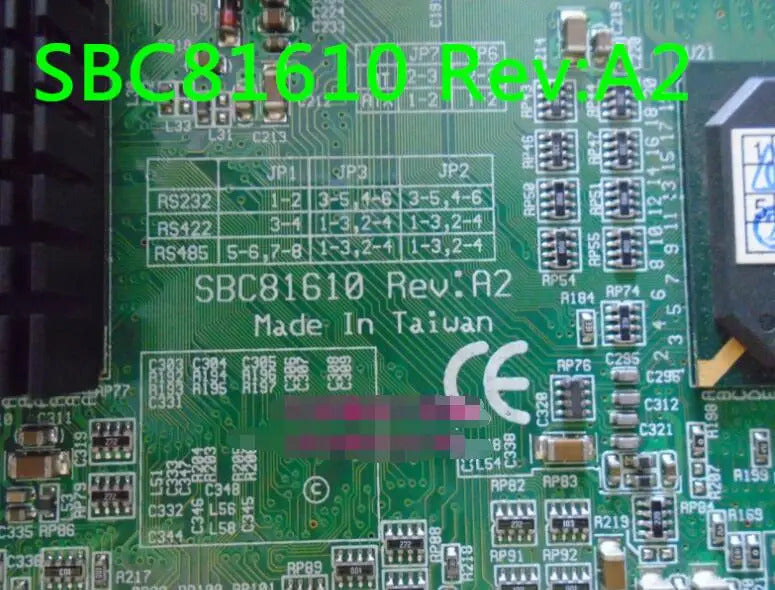 SBC81610 Rev:A2 100% OK Original IPC Board Full-size CPU Card ISA Industrial Mainboard PICMG 1.0 with CPU RAM 1*LAN