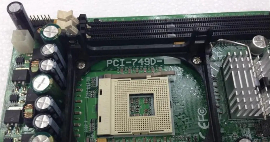 PCI-749D 100% OK IPC Board Full-size CPU Card ISA PCI Industrial Embedded Mainboard PICMG 1.0 With CPU RAM