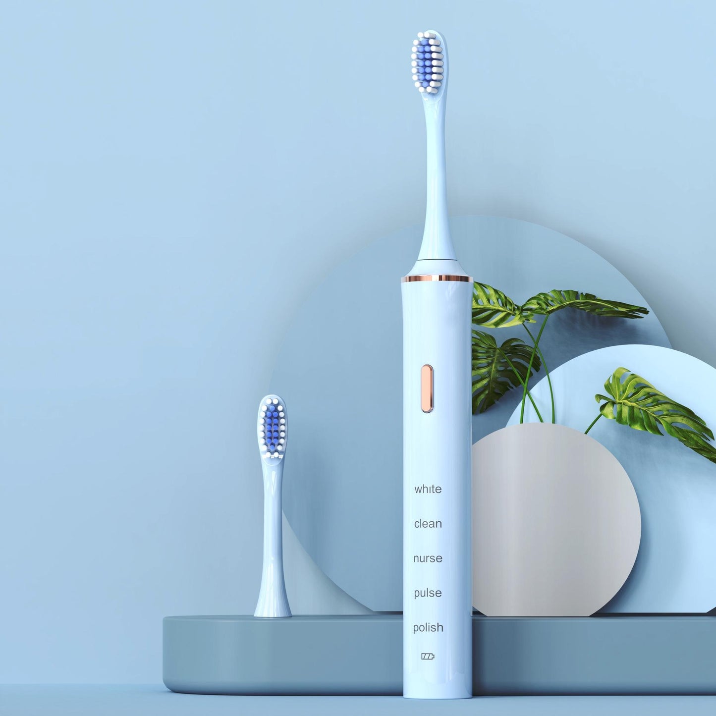 5-speed Sonic Electric Toothbrush with USB Charging for Couples