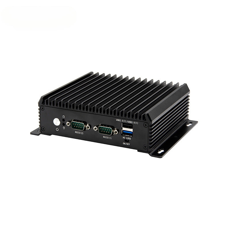 ADSYNCTEK  C2120E-C2 Dual Network 2 Serial Port Fanless Industrial Control Machine Wifi6 Wall-Mounted 8 Generation Mini Industrial Control Host
