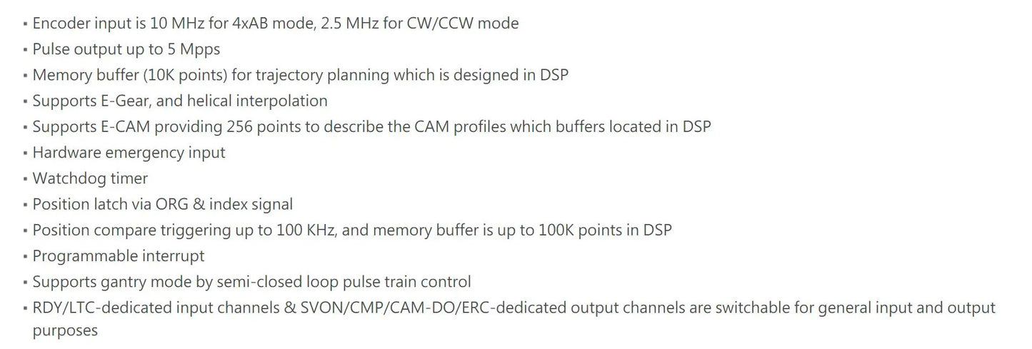 PCI-1245 DSP-based 4-axis Stepping and Servo Motor Control Universal PCI Card