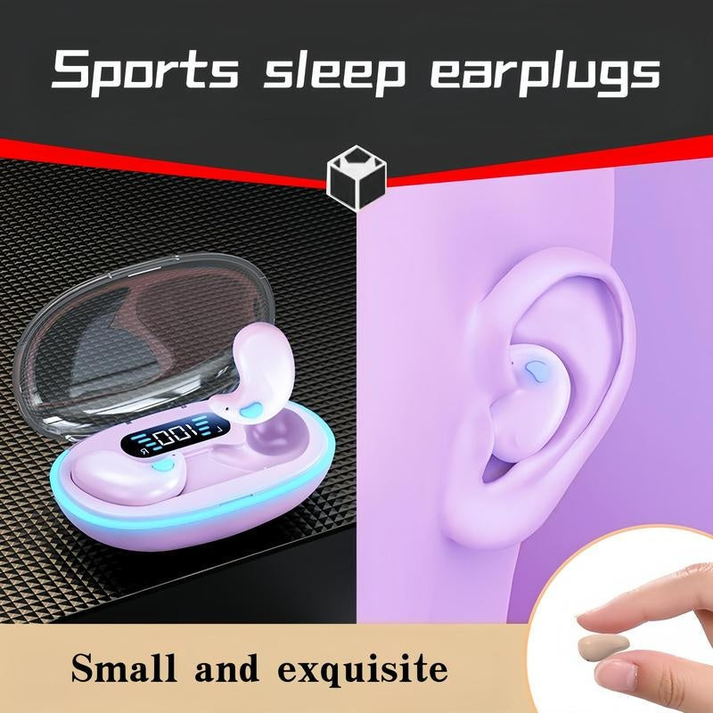 Wireless Headphones, Invisible Bluetooth-compatible Sleeping Earbuds, Noise Cancelling Headphone for Running, Exercising, Gaming Sports, Electronic Headset Audio, Back to School Gifts, Gifts for Friends, Valentine's Day Gift, Gaming Headset, Men Gifts