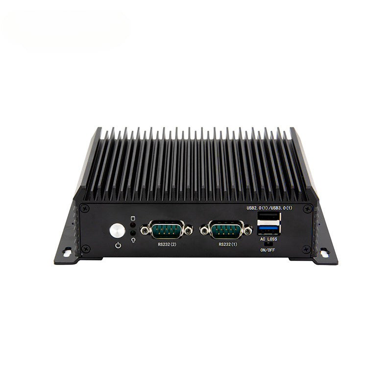 ADSYNCTEK  C2120E-C2 Dual Network 2 Serial Port Fanless Industrial Control Machine Wifi6 Wall-Mounted 8 Generation Mini Industrial Control Host