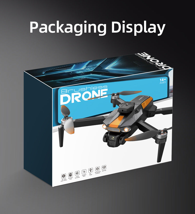 Cross-Border LF669Drone remote control with screen brushless motor HD aerial photography GPS Intelligent Positioning Remote Control Drone