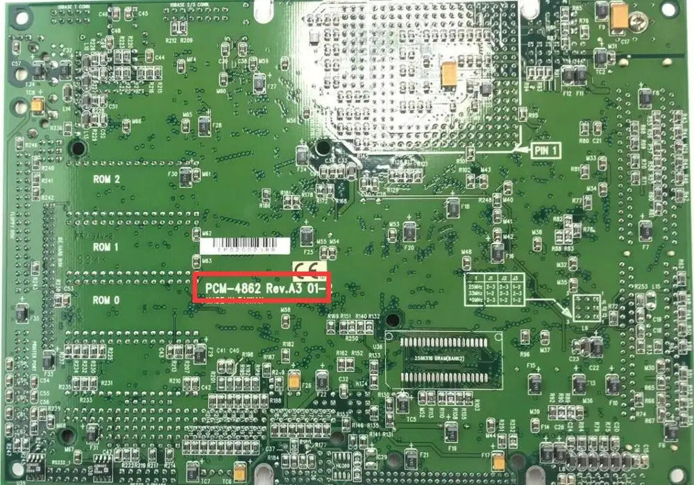 PCM-4862 Rev.A3 100% OK Original Motherboard Fanless CPU Board 486 Industrial Mainboard PC/104 SBC PCI Slot PC104 with CPU RAM
