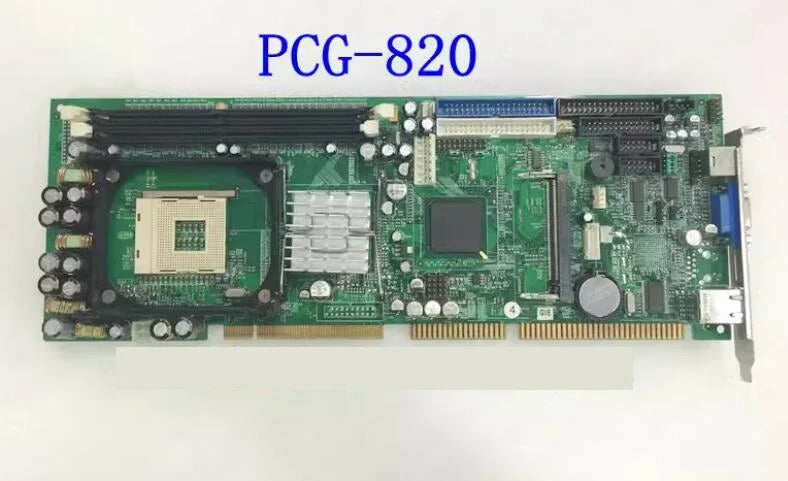 PCG820 100% OK IPC Board Full-size CPU Card ISA PCI Industrial Embedded Mainboard PICMG 1.0 With CPU RAM