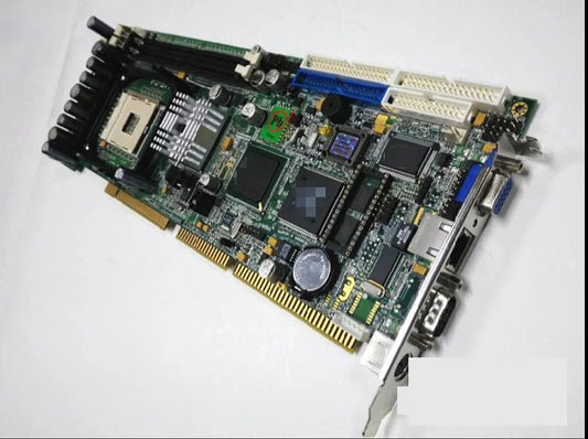 FS-977 100% OK IPC Board Full-size CPU Card ISA PCI Industrial Embedded Mainboard PICMG 1.0 With CPU RAM