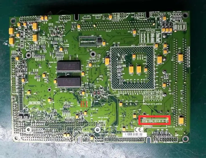 PCM-5862 Rev.B1 100% OK Original Motherboard Fanless Industrial Mainboard PC/104 SBC PCI Slot PC104 with CPU RAM
