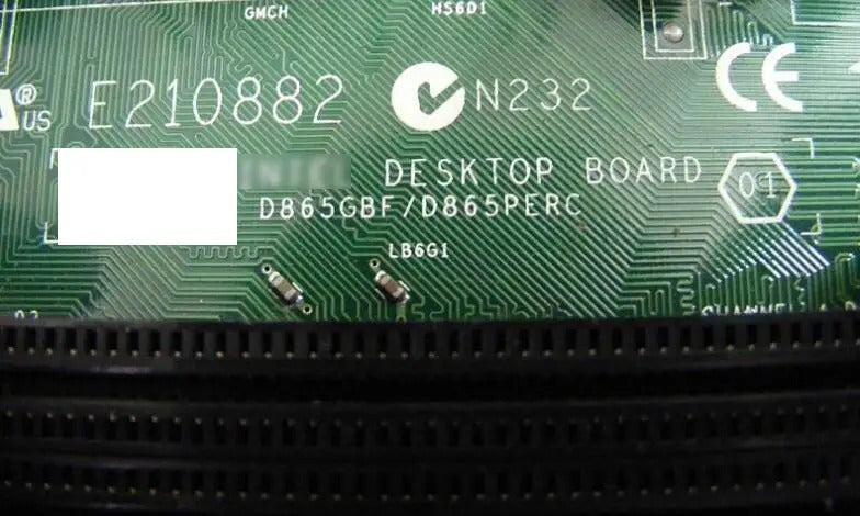 D865GBF 100% OK Original IPC Mainboard D865GBF/D865PERC 865 industrial motherboard with CPU RAM VGA 6*PCI IPC Board