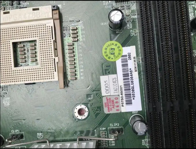 P4B-MX 100% OK Original IPC Micro-TAX Motherboard P5750-69001 SBC Industrial Mainboard