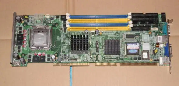 PCA-6190 IPC Board  Full-size CPU Card ISA PCI Industrial Embedded Mainboard PICMG1.0 PCA-6190VG Rev.A2 Motherboard With CPU RAM