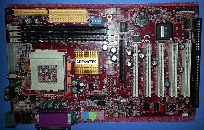 New Original 694 694T ISA IPC Mainboard 370 CPU, ISA Motherboard 5*PCI LPT ISA 2*COM Industrial Computer Embroidery Machine