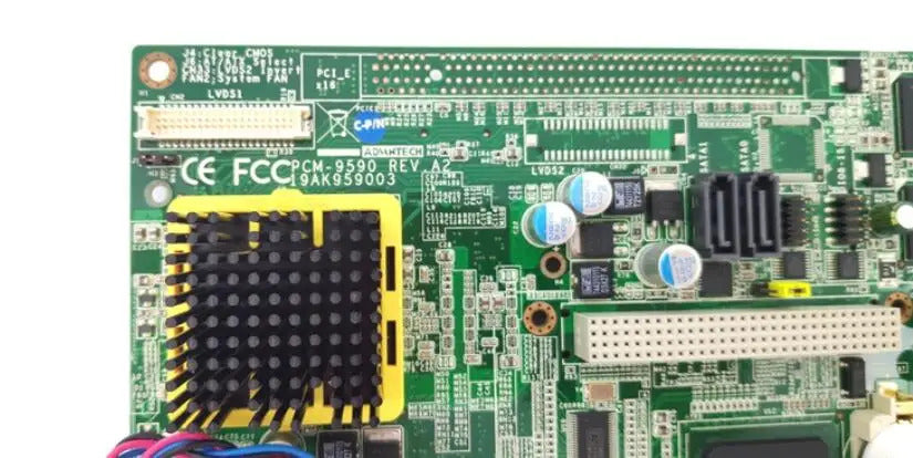 PCM-9590 100%OK  Original Embedded IPC Motherboard PCM-9590 Rev.A2 Industrial Mainboard SBC PC/104 Bus PCI Slot with CPU RAM FAN