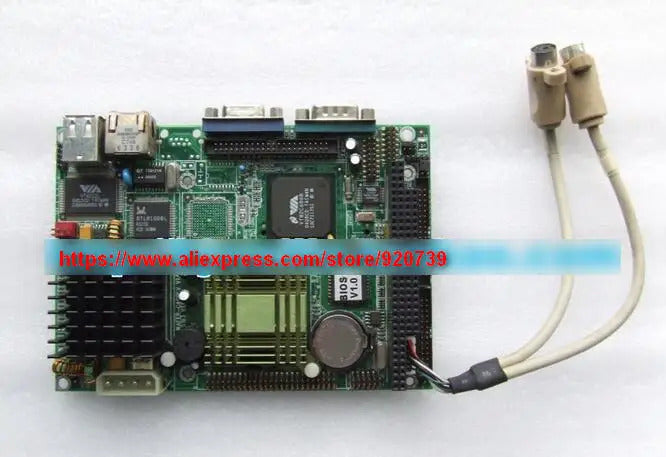 wafer-c400ev 100% OK Original 3.5" Motherboard Embedded PC104 Industrial Motherboard PC/104 ISA WAFER-C400EV V1.0