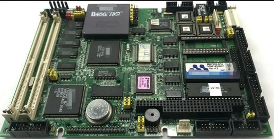 PCM-4862 Rev.A3 100% OK Original Motherboard Fanless CPU Board 486 Industrial Mainboard PC/104 SBC PCI Slot PC104 with CPU RAM