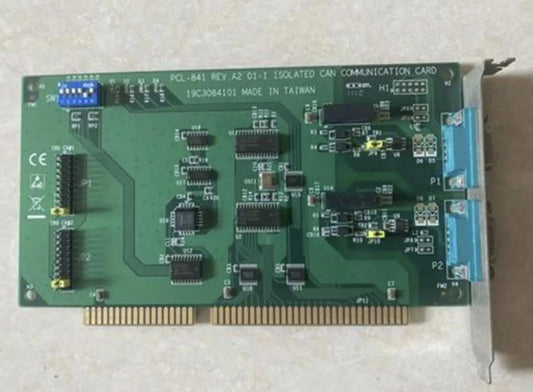 PCL-841 2-port CAN-bus ISA Card with Isolation Protection PCL-841 REV.A2 Used Very Nice