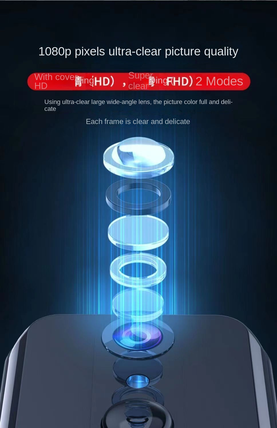 Security Company Home Use A9Camera Remote WiFi Wireless Network a9HD Monitor Sports DV Video Recorder