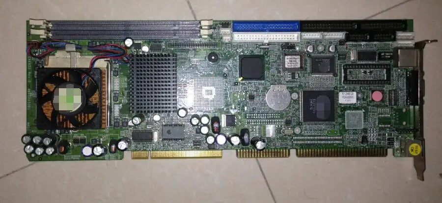 PEAK650 Rev:D 100% OK Original Embedded IPC Board Full-size CPU Card ISA Industrial Mainboard PICMG 1.0 with CPU RAM 1*LAN
