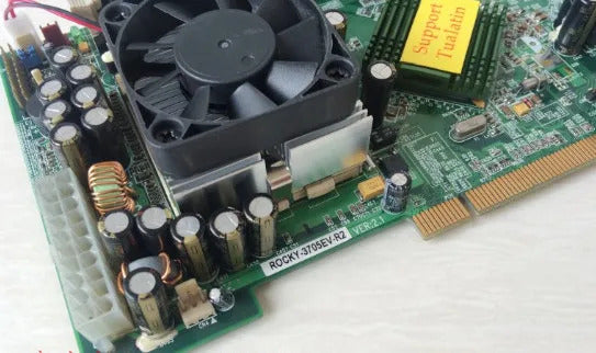 ROCKY-3705EV-R2 VER:2.1 100% OK Original IPC Board Full-size CPU Card ISA Industrial Mainboard PICMG 1.0 with CPU RAM 1-AN